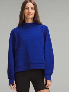 lululemon athletica Royal Blue Pullover Side Split Scuba Jacket